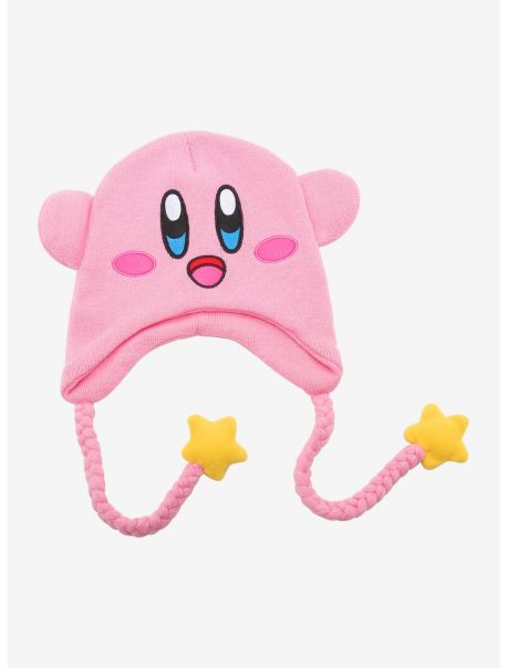 Hats Guys Kirby Star Tassel Beanie