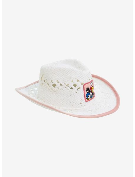 Hats Guys Hello Kitty And Friends Straw Cowboy Hat