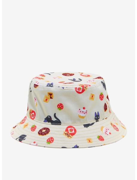 Studio Ghibli Kiki's Delivery Service Jiji & Jam Bucket Hat Hats Guys