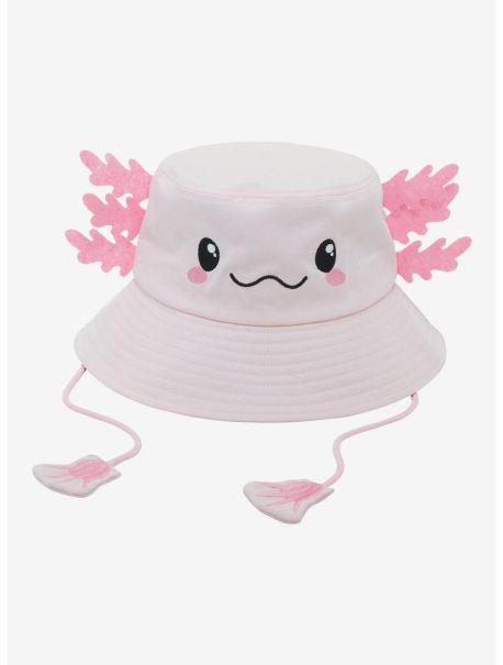 Guys Axolotl Figural Bucket Hat Hats