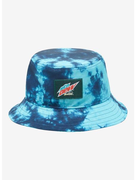 Mountain Dew Tie-Dye Bucket Hat Hats Guys