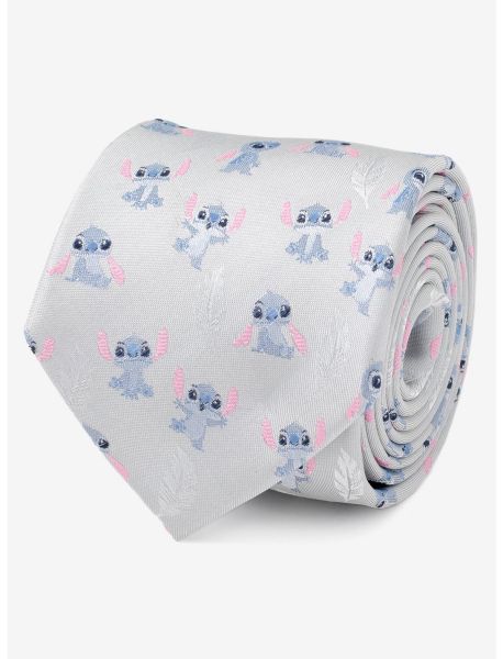 Disney Lilo & Stitch Gray Men's Tie Ties Guys