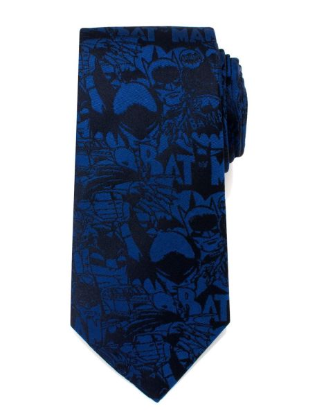 Guys Dc Comics Batman Blue Comic Tie Ties