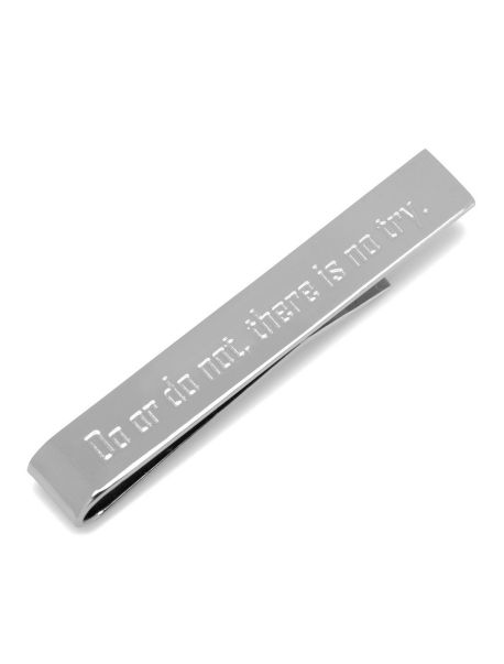 There Is No Try Star Wars Yoda Message Tie Bar Guys Ties
