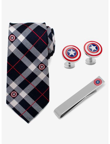 Ties Guys Marvel Captain America Favorites Necktie Set