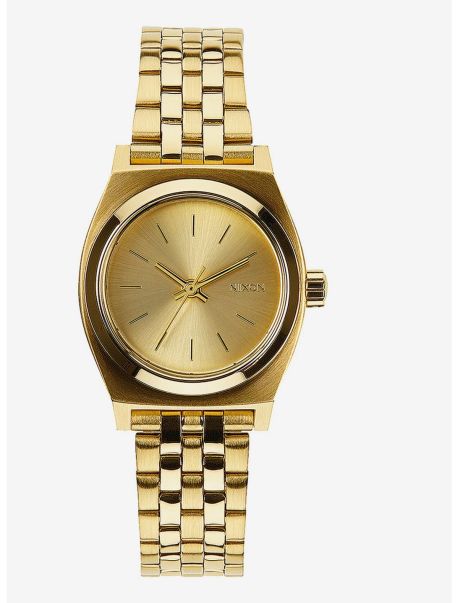 Small Time Teller All Gold Watch Guys Watches