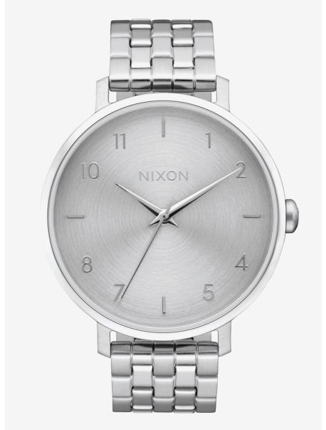 Nixon Arrow All Silver Watch Guys Watches