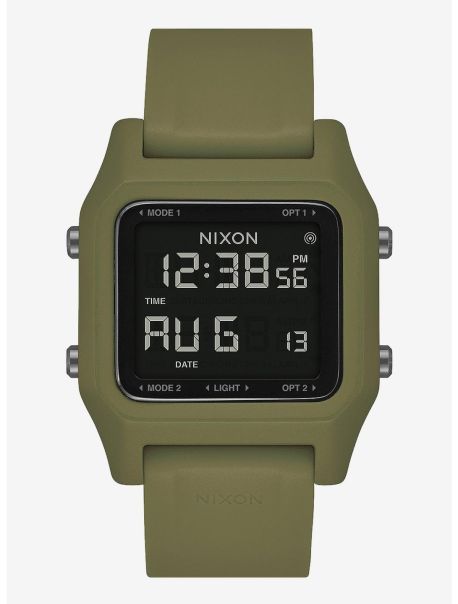 Nixon The New Staple Olive Watch Watches Guys