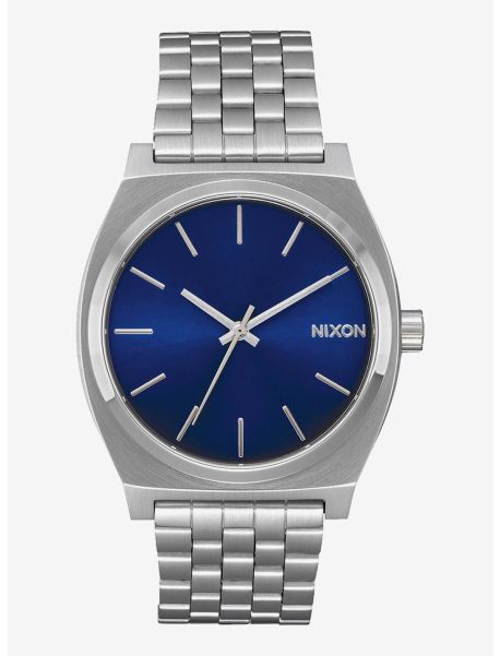 Watches Nixon Time Teller All Silver Watch Guys