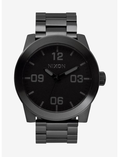 Watches Nixon Corporal Ss All Black Watch Guys